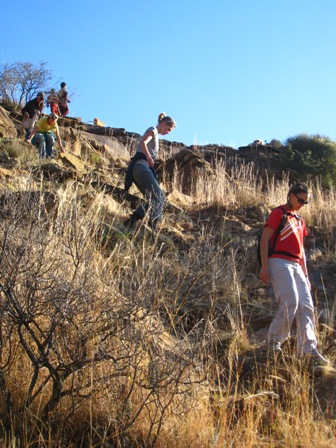 the hike up to ministry