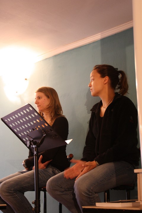 Sharing with church in Croatia