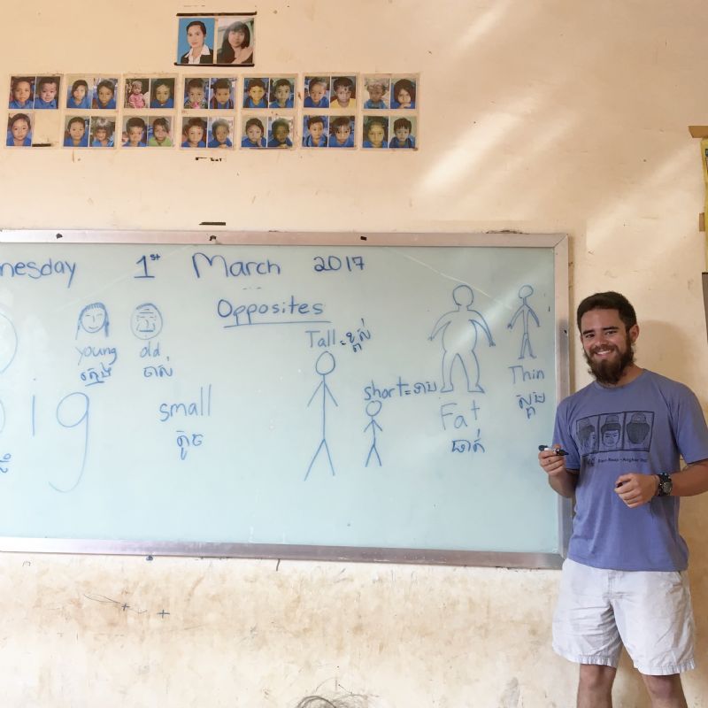 Teaching English. Oh dear...