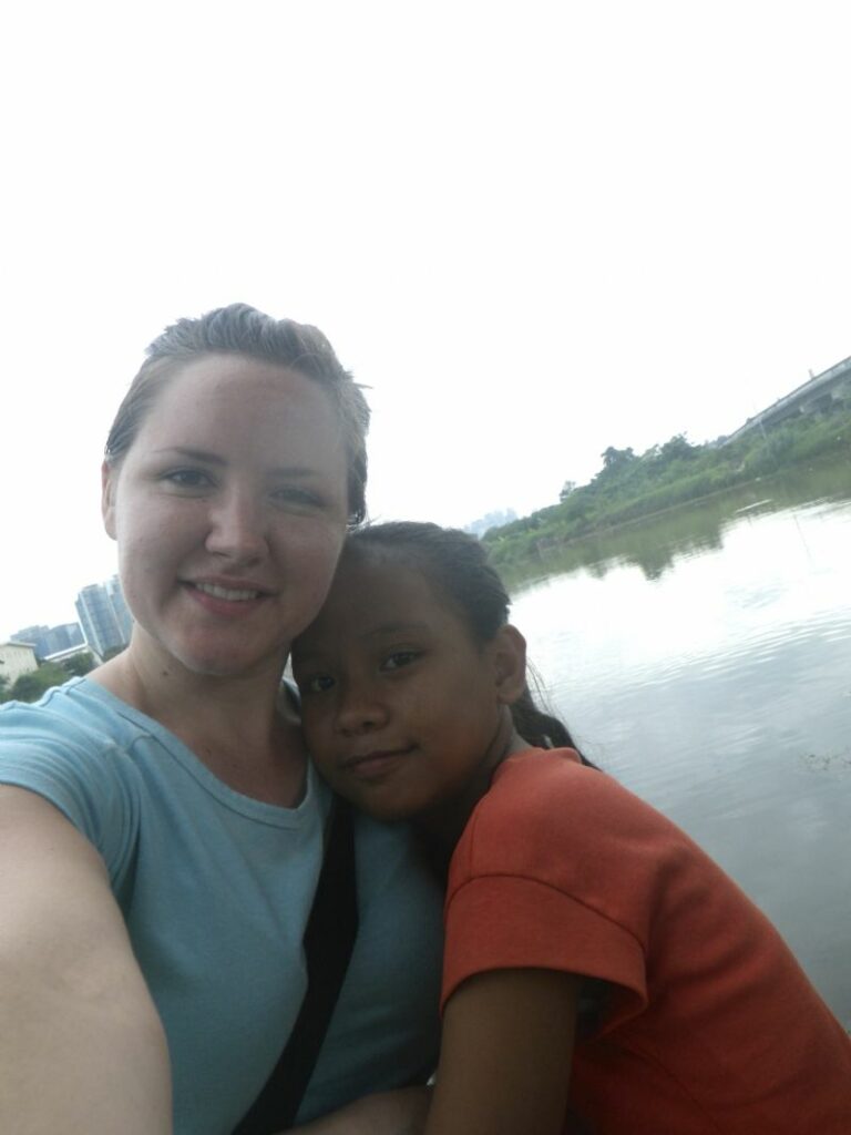 A girl I met who lives under an overpass. Her name is Donna grace.