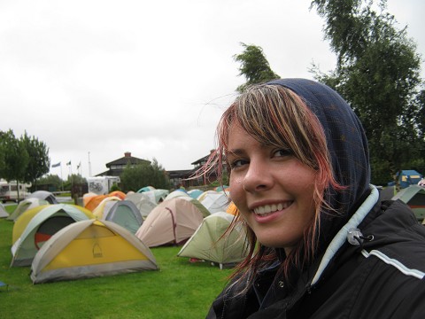 livin' in tent city!