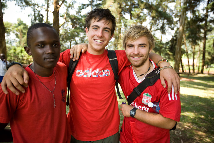 Jake teaching me to back flip