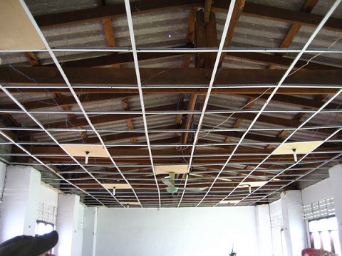 drop ceiling stage 1