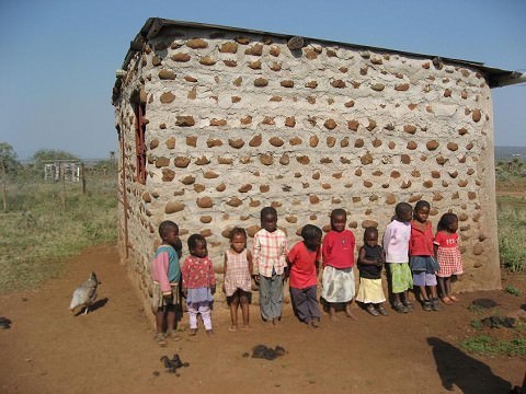 Kids at Garden Center