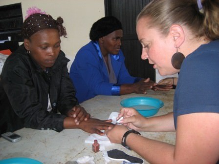 manicure time at teacher training