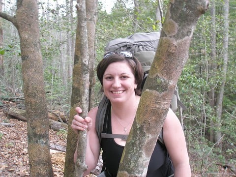 Out Hiking trying out my pack for the World Race!