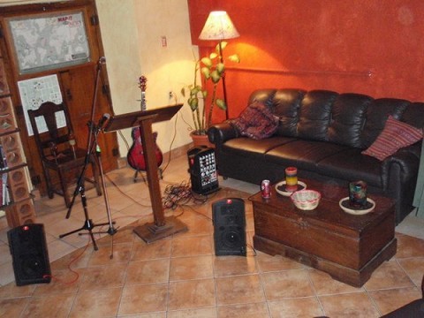 Benefit Night.  Here is where Jennifer performed.