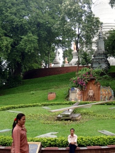 Outside Temple.