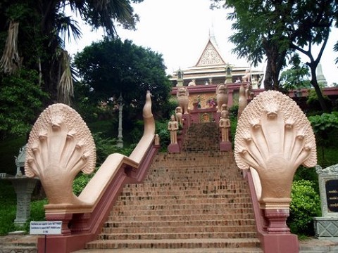 Up to the Temple we visited.
