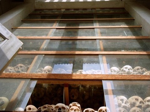 Inside the monument.