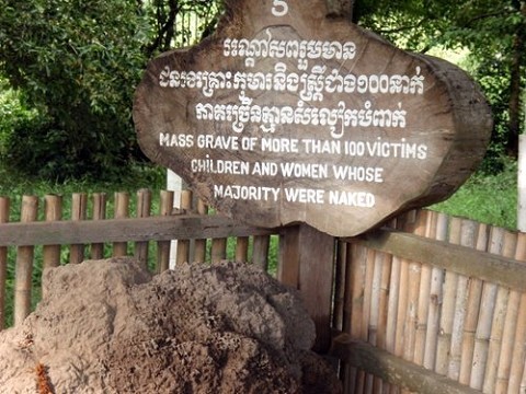 Another deep, mass grave.