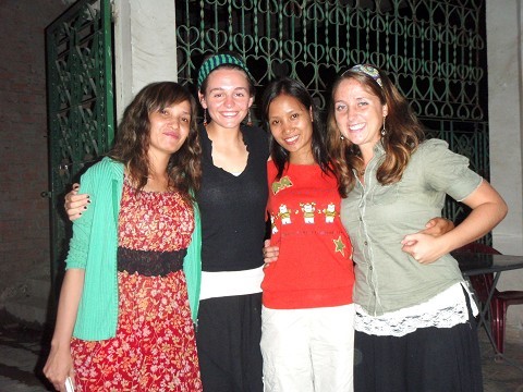  After Roni received Christ. 