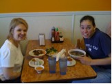 Dina and me at Pho Hung Vietnamese Restaurant in Austin, TX