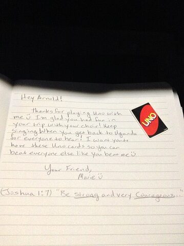 Note To Arnold 
