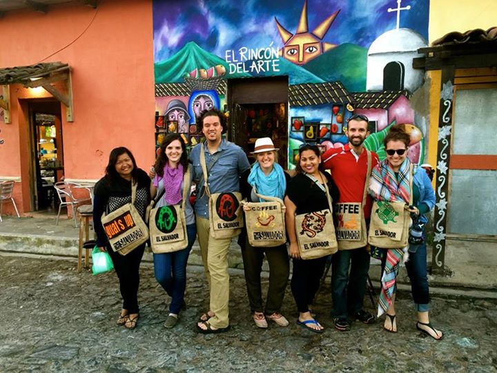 Our team on an outing in Ataco, El Salvador, a mountain town known for its artisans