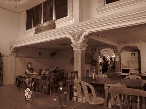 YWAM base dining area
