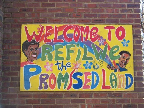 sign here at Refilwe