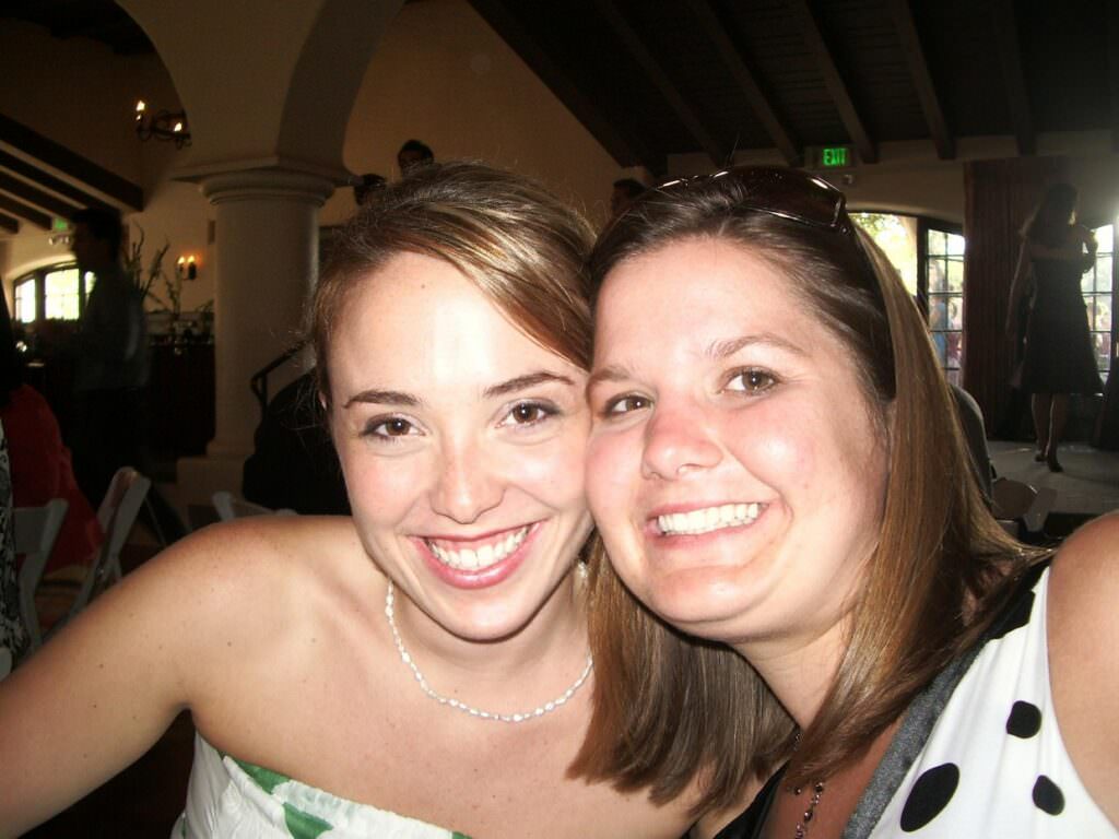 Me and Mandy at the Rea wedding