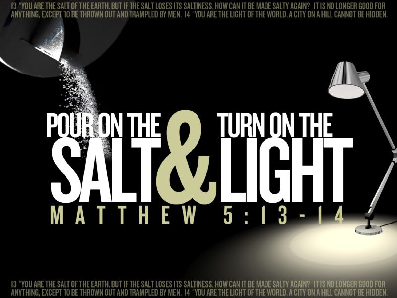 salt and light of the world