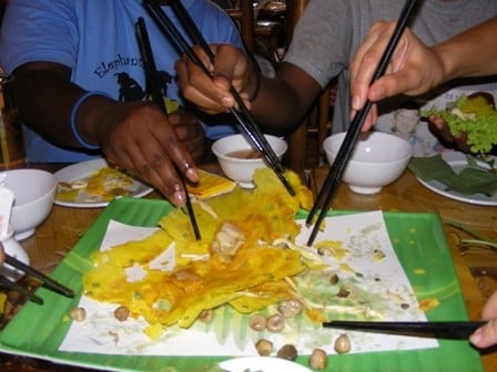 Vietnamese pancakes