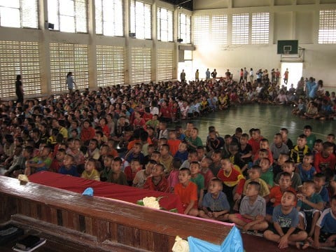 school we spoke at near Milanoi, Thailand