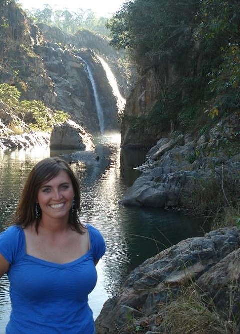 Me at the cultural village in Swazi