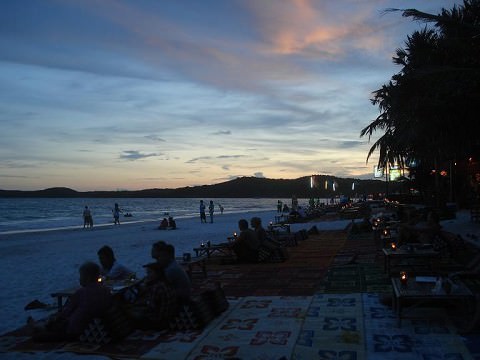 Koh Samed island at night = BEAUTIFUL!