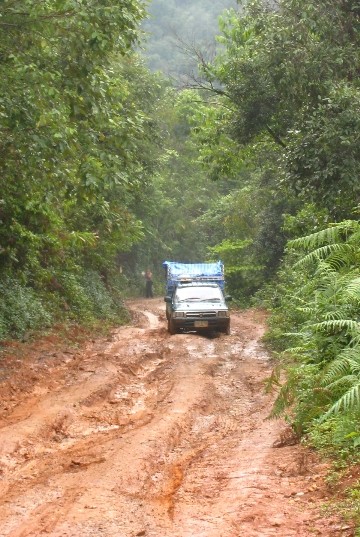 This hill is steeper than it looks.
