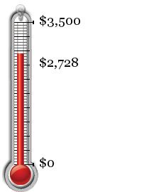 Only $772 left to go for my May 1st deadline! Help me get there by clicking 'Support Me' on the left panel. Thanks!
