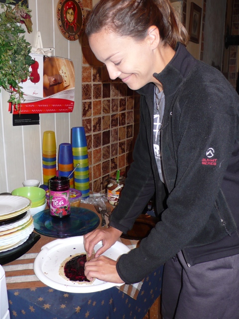 making crepes for 40 people...this was part of my ministry this month