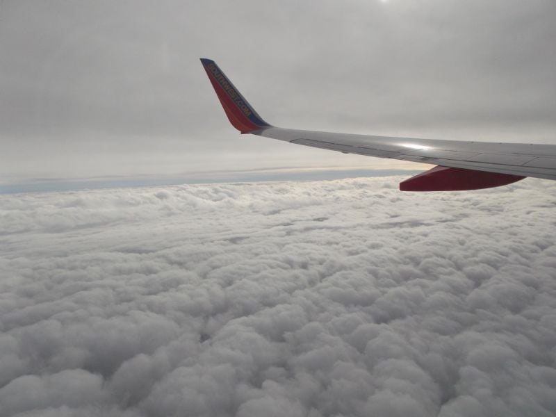 Beautiful plane ride!