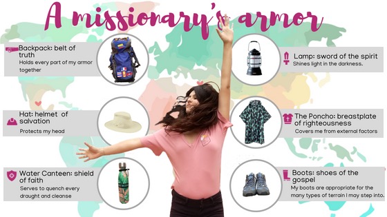The missionary's armor
