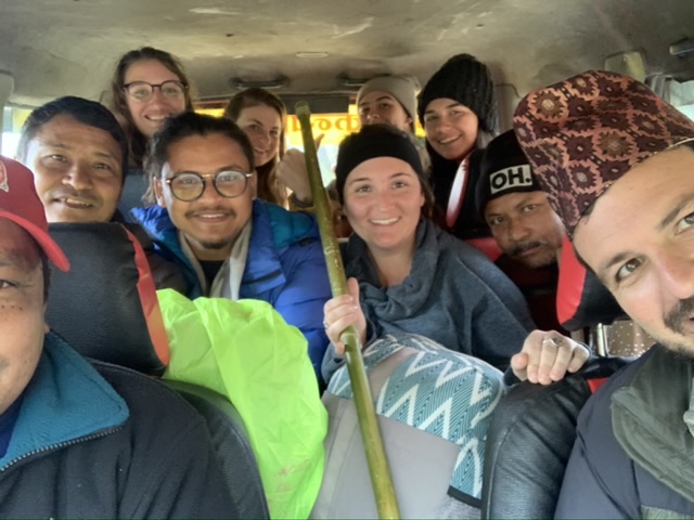 One thing that hasn’t changed from the start is cramming as many people in a taxi as possible- we fit 12 the other day!