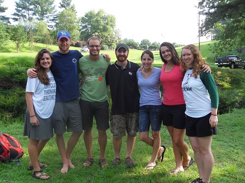 Lauren, Noah, Zach, Michael, myself, Sharon and Deborah