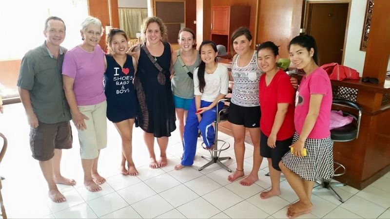 At the Daniel 1 House