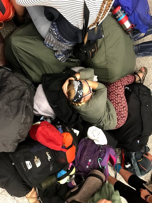 ~When you get to the airport at 3:30 am but the Jetblue employees don't start their day until 4:45~