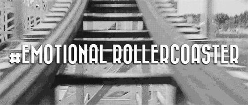 Image result for emotional roller coaster gif