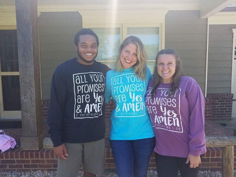 The awesome people, Julie and Madison, that I get to co-lead with.