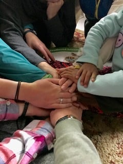 Todas nuestras manos (how's my Spanish??)