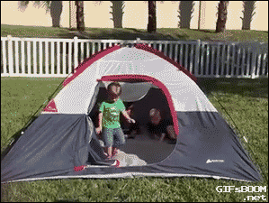 fail kid tent