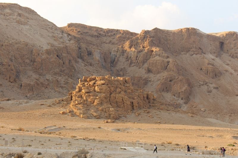 Judean wilderness in Qumran