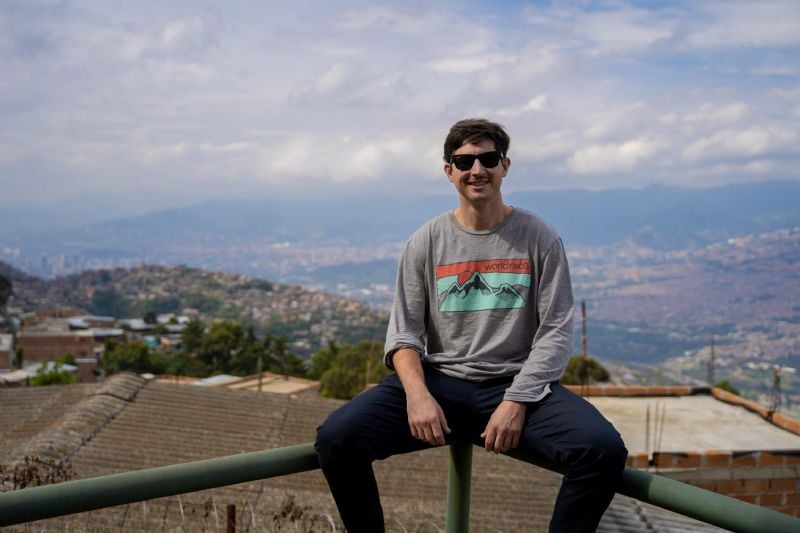 View from our compound at Manantiales