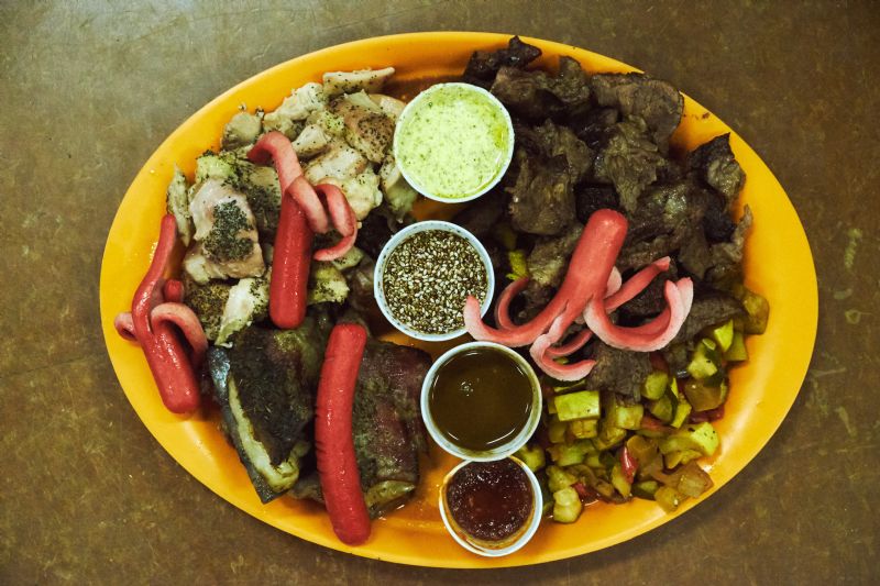 Training Camp Adventure Food (Credit: Blake Dahlin)