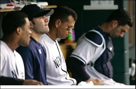 Poor Alex Rodriguez. I do actually feel bad for him, cuz he has been putting up with a lot of crap and criticism this season. 