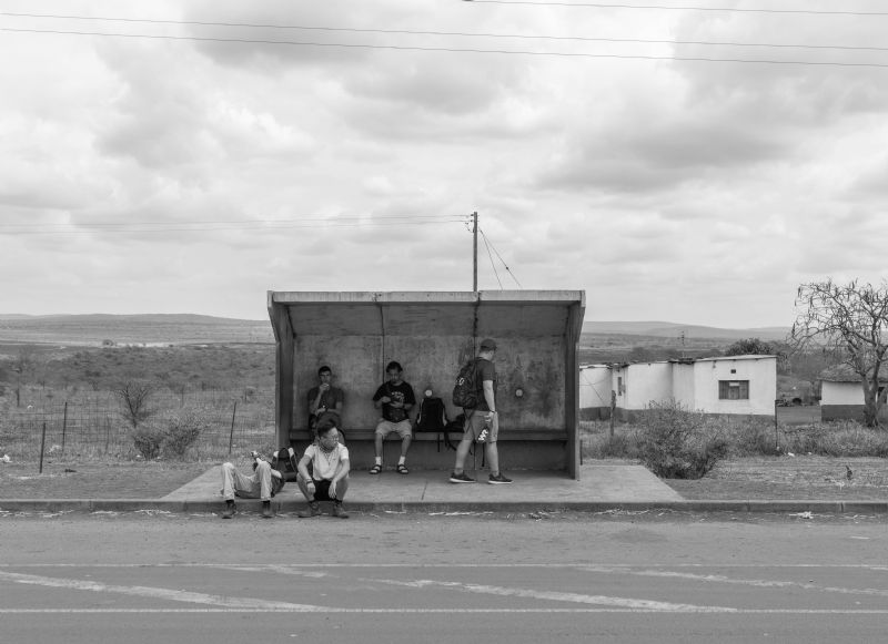Waiting at the Kumbi Station 