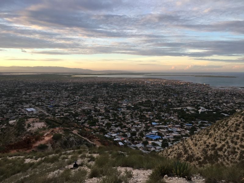 Overlooking Gonaives and Jubilee